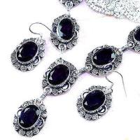 Am 1299b parure collier boucles 1900 amethyste pourpre bijou achat vente