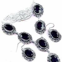 Am 1299c parure collier boucles 1900 amethyste pourpre bijou achat vente