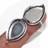 Am 3419b bague poison aigue marine t61 bleue 8gr 8mm bijou achat vente argent 925