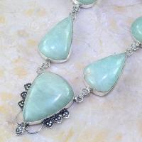 Amz 046b collier parure sautoir amazonite peridot achat vente bijou argent 925