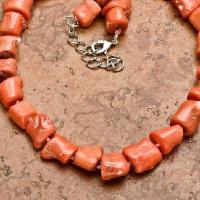 Cr 0433c collier parure sautoir corail rose 123gr achat vente bijoux ethniques