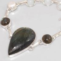 Lb 0622b bracelet labradorite perles achat vente bijou argent 925