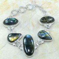 Lb 0625a bracelet labradorite achat vente bijou argent 925