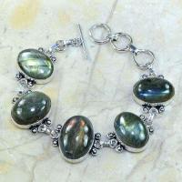 Lb 0629a bracelet labradorite achat vente bijou argent 925