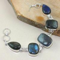 Lb 0685d bracelet labradorite achat vente bijou argent 925