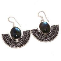 Lb 0764d boucles oreilles 50mm egyptiennes 13gr 12x18mm argent925 ethnique