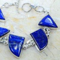 Lpc 257b bracelet lapis lazuli bleu bijou ethnique tibet afghan afghanistan argent 925 achat vente