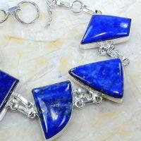 Lpc 257c bracelet lapis lazuli bleu bijou ethnique tibet afghan afghanistan argent 925 achat vente