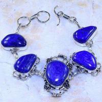 Lpc 258a bracelet lapis lazuli bleu bijou ethnique tibet afghan afghanistan argent 925 achat vente