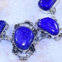 Lpc 258c bracelet lapis lazuli bleu bijou ethnique tibet afghan afghanistan argent 925 achat vente