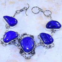 Lpc 258d bracelet lapis lazuli bleu bijou ethnique tibet afghan afghanistan argent 925 achat vente