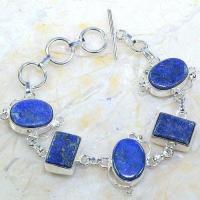 Lpc 262a bracelet lapis lazuli bleu bijou ethnique tibet afghan afghanistan argent 925 achat vente