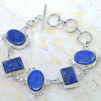 Lpc 262d bracelet lapis lazuli bleu bijou ethnique tibet afghan afghanistan argent 925 achat vente