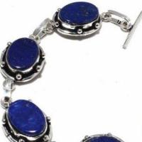 Lpc 435c bracelet 19gr lapis lazuli 15x10mm bijoux ethniques argent achat vente