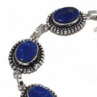 Lpc 436c bracelet 23gr lapis lazuli 15x10mm bijoux ethniques argent achat vente