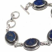 Lpc 437b bracelet 20gr lapis lazuli 15x10mm bijoux ethniques argent achat vente