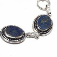 Lpc 437c bracelet 20gr lapis lazuli 15x10mm bijoux ethniques argent achat vente