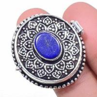 Lpc 443c bague chevaliere poison 14gr t57 lapis lazuli bijoux ethniques argent achat vente