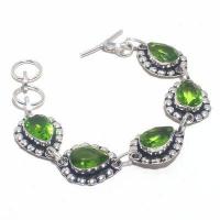 Per 673a bracelet peridot 19gr 10x15mm achat vente bijou ethnique argent 926