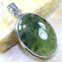 Prn 121a pendentif prehnite pendant achat vente bijou argent 925 