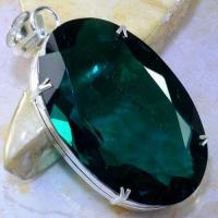 Trm 121a pendentif pendant tourmaline verte pierre taillee achat vente bijou argent 925