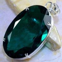 Trm 121b pendentif pendant tourmaline verte pierre taillee achat vente bijou argent 925